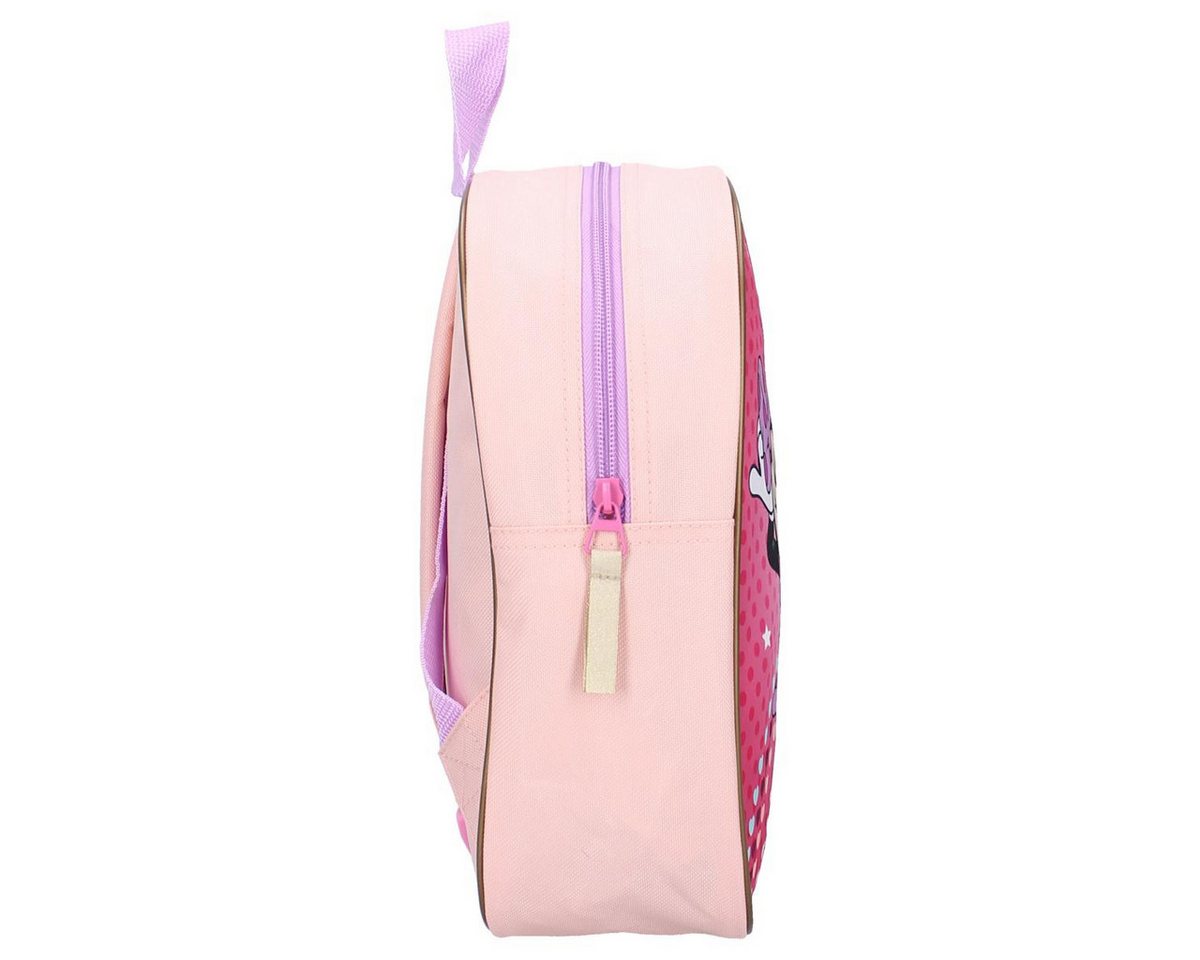 Vadobag Kinderrucksack Kinderrucksack 5 Liter Minnie Maus I Like Smiles (1-tlg), I Like Smiles