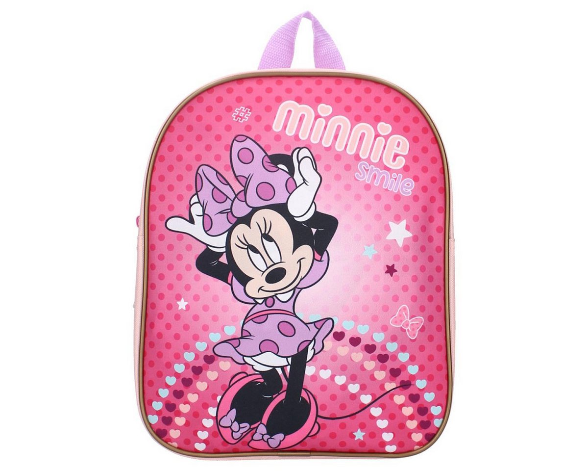 Vadobag Kinderrucksack Kinderrucksack 5 Liter Minnie Maus I Like Smiles (1-tlg), I Like Smiles Bild 4