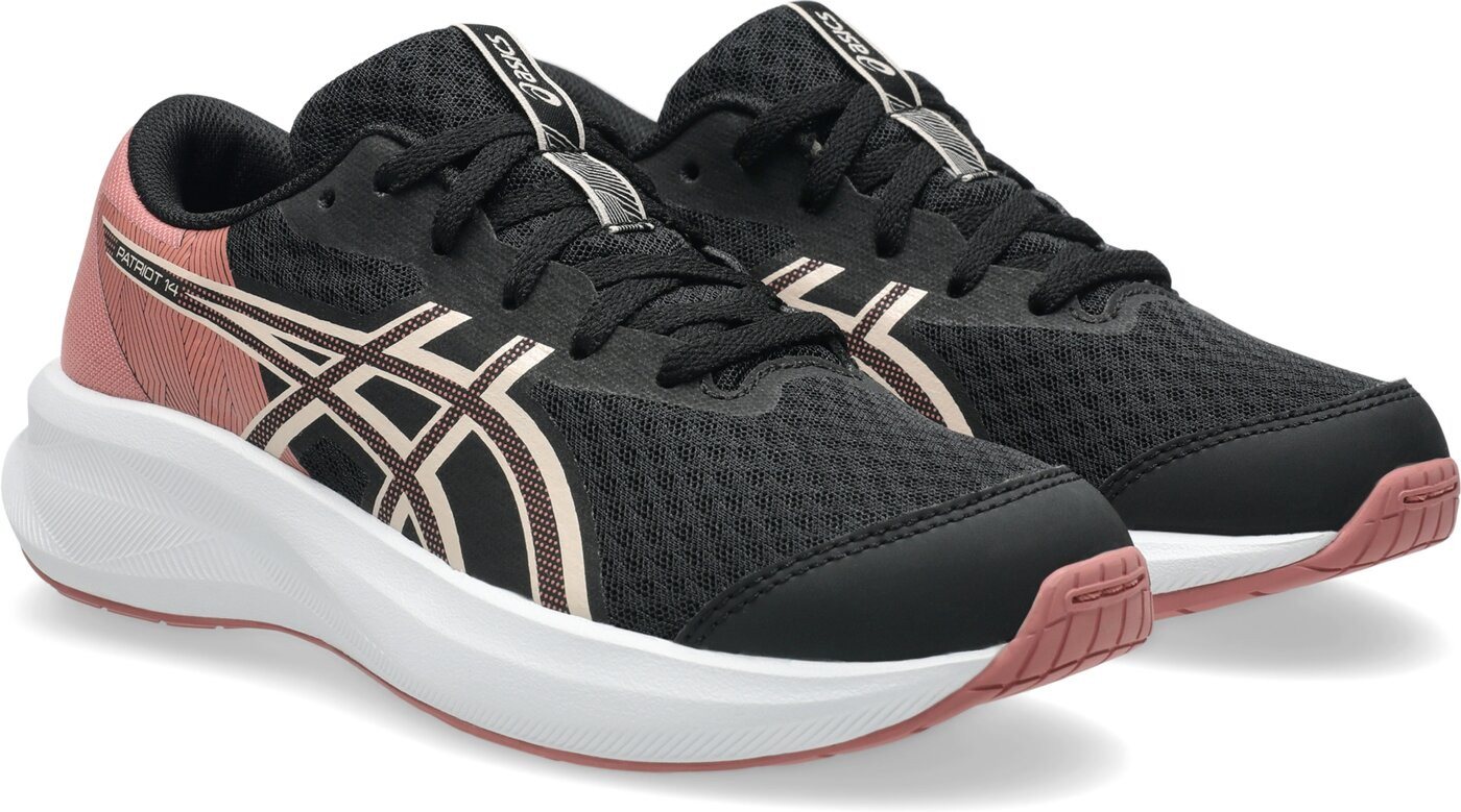 Asics PATRIOT 14 GS BLACK/PEARL PINK Laufschuh