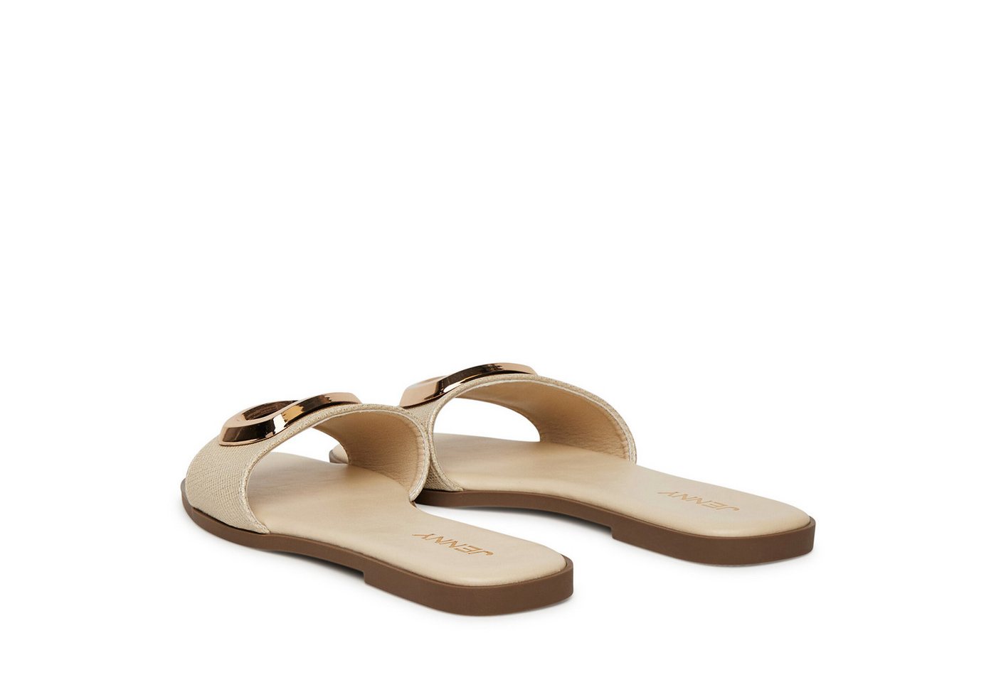 Jenny Jenny Damen Flip-Flops Beige 57B2048 Badepantolette Bild 2