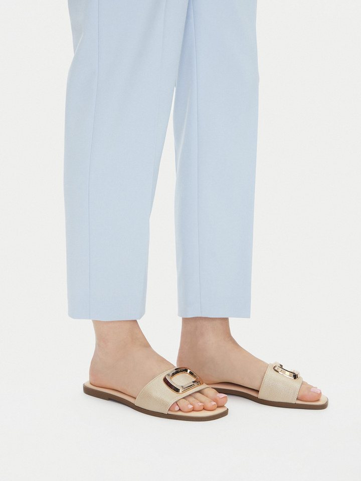 Jenny Jenny Damen Flip-Flops Beige 57B2048 Badepantolette Bild 4