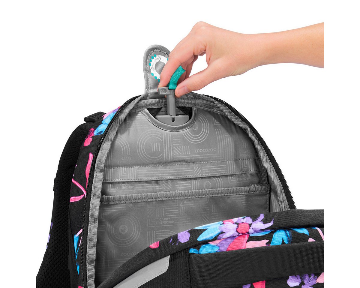 coocazoo Schulrucksack Coocazoo PORTER, Floral Artnight