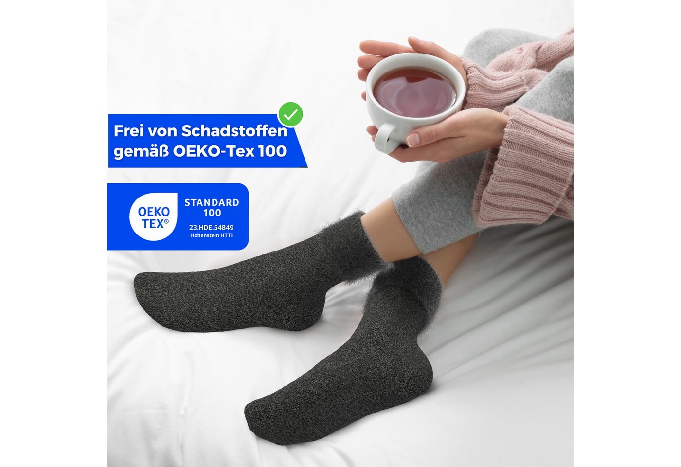 MEDOLY Thermosocken ULTRA THERMO Wintersocken (6 Paar) mit extra warmen Innenfleece Bild 4
