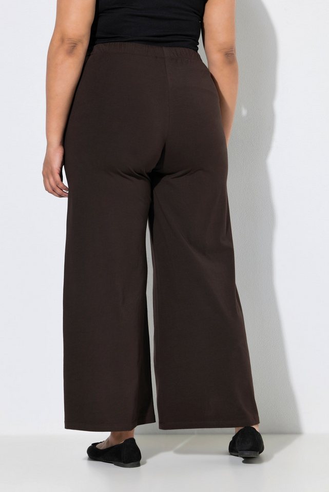 Ulla Popken Funktionshose Jersey-Marlenehose weites Bein Elastikbund Bild 4