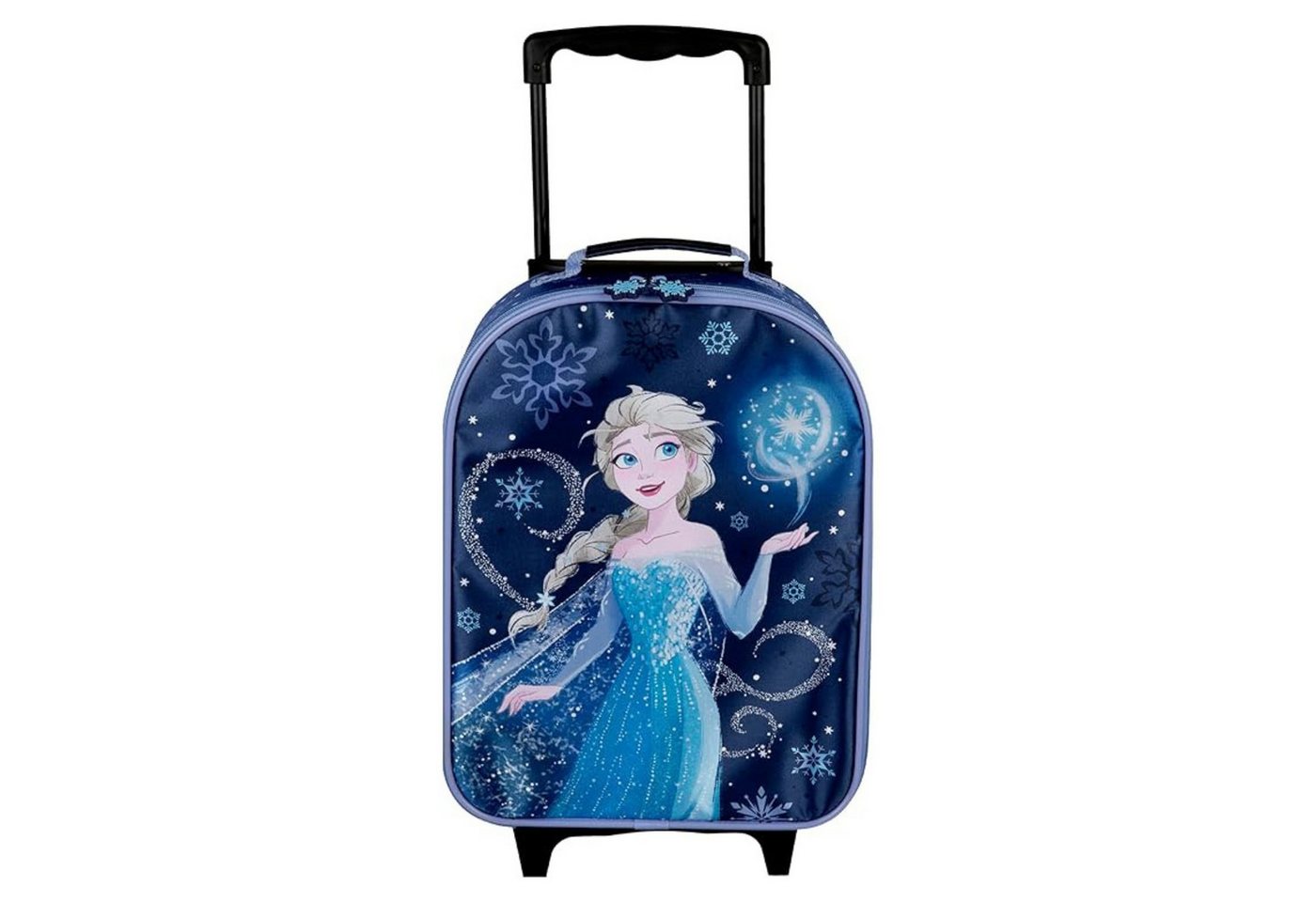 Disney Frozen Kinderkoffer Reise Trolley für Kinder Blau Urlaub Wochenendtrip