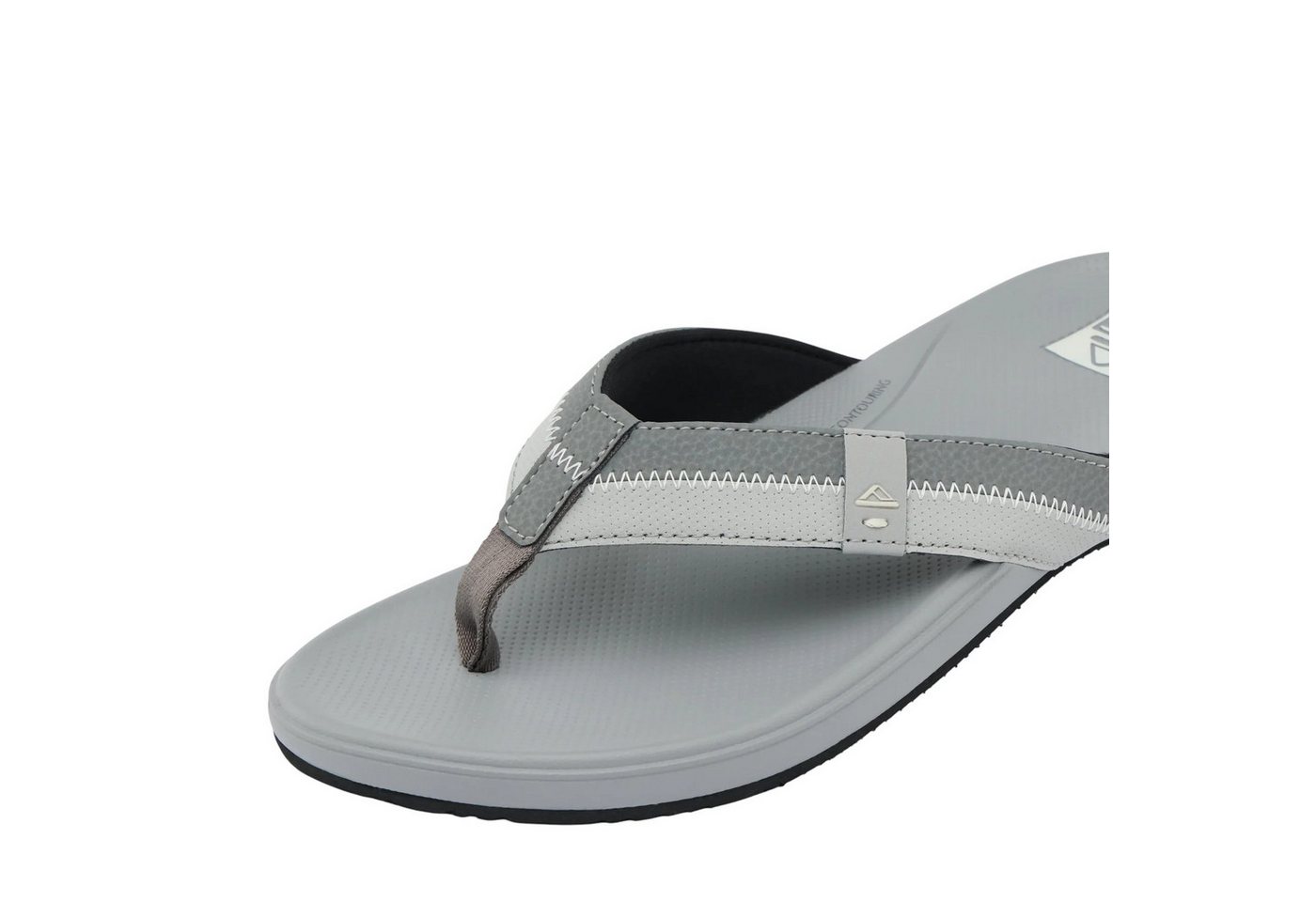 Reef Zehensandalen Cushion Phantom 2.0 grau Herren Badeschuh