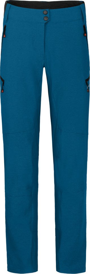 Bergson Fahrradhose VALLI Damen Radhose, robust, elastisch, Kurzgrößen, Saphir blau Bild 2