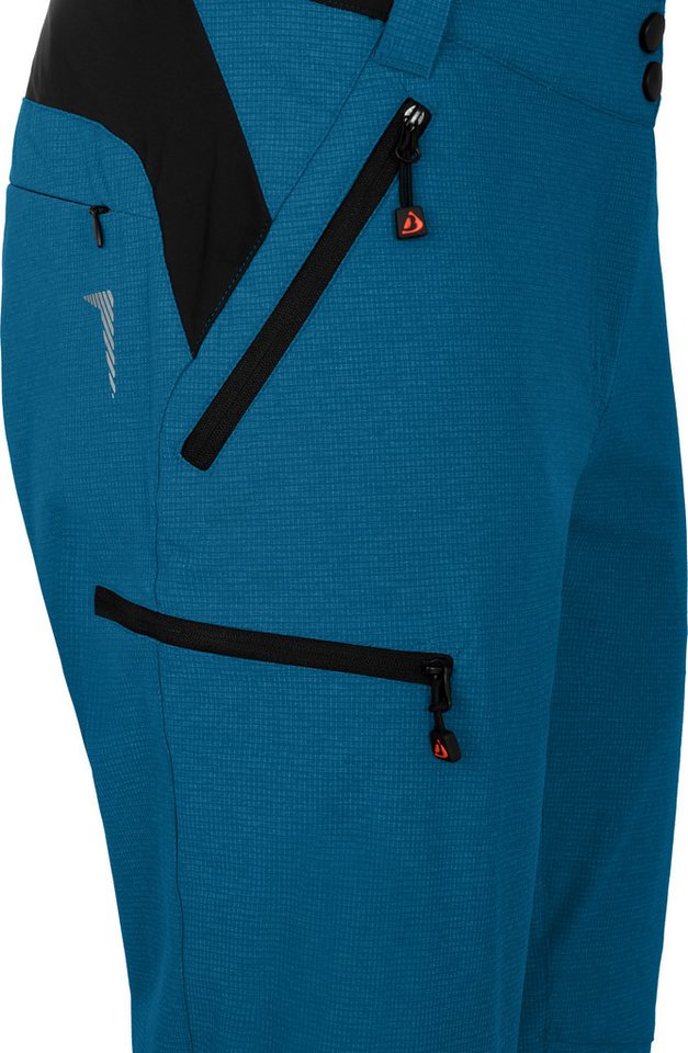 Bergson Fahrradhose VALLI Damen Radhose, robust, elastisch, Kurzgrößen, Saphir blau Bild 4