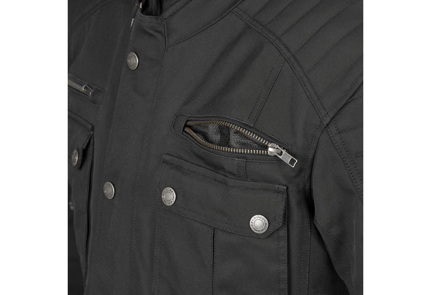 Büse Motorradjacke Büse Carson II Textiljacke Schwarz 52 motorradjacke herren