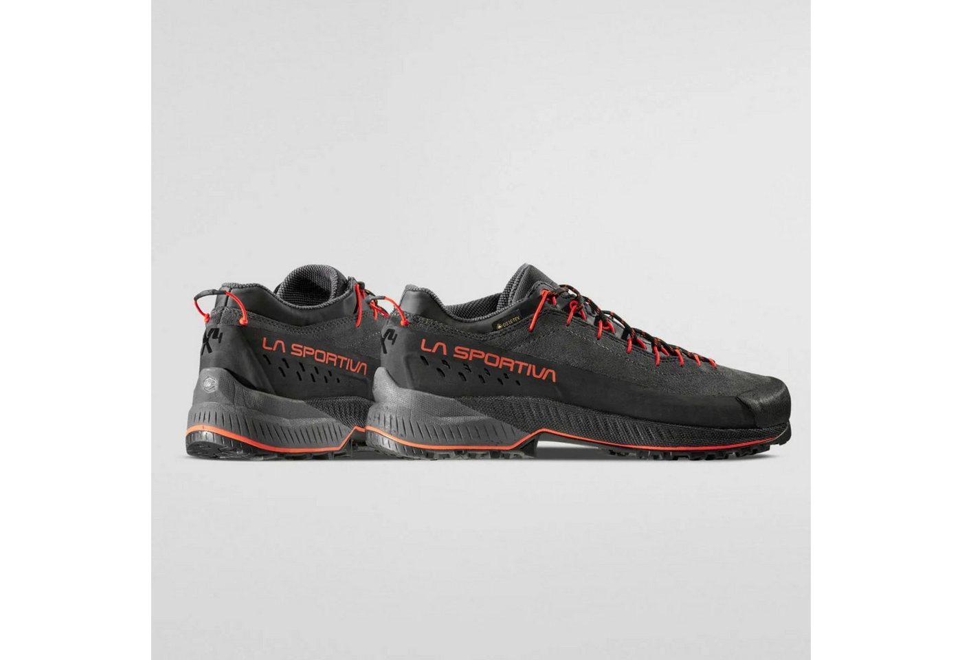 La Sportiva TX4 Evo GTX - Herren Zustiegsschuh - Carbon/Cherry Tomato Wanderschuh Bild 2