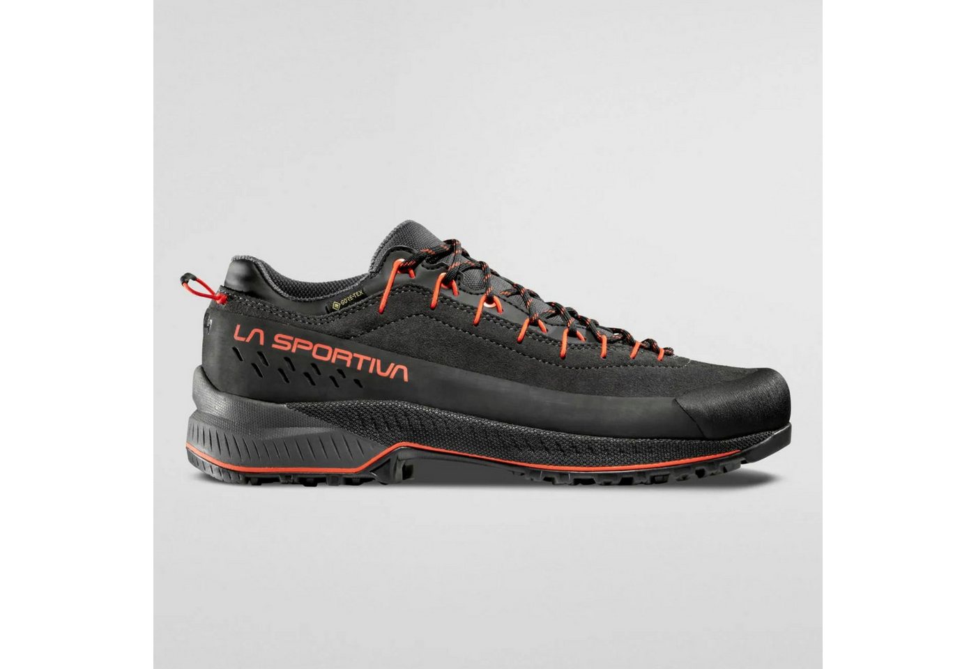 La Sportiva TX4 Evo GTX - Herren Zustiegsschuh - Carbon/Cherry Tomato Wanderschuh Bild 4