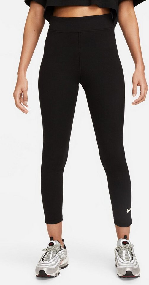 Nike Sporthose W NSW NK CLSC HR 7/8 TIGHT LBR BLACK/SAIL Bild 2