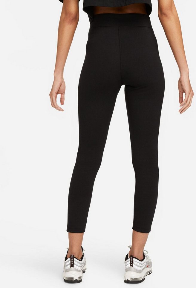 Nike Sporthose W NSW NK CLSC HR 7/8 TIGHT LBR BLACK/SAIL Bild 4