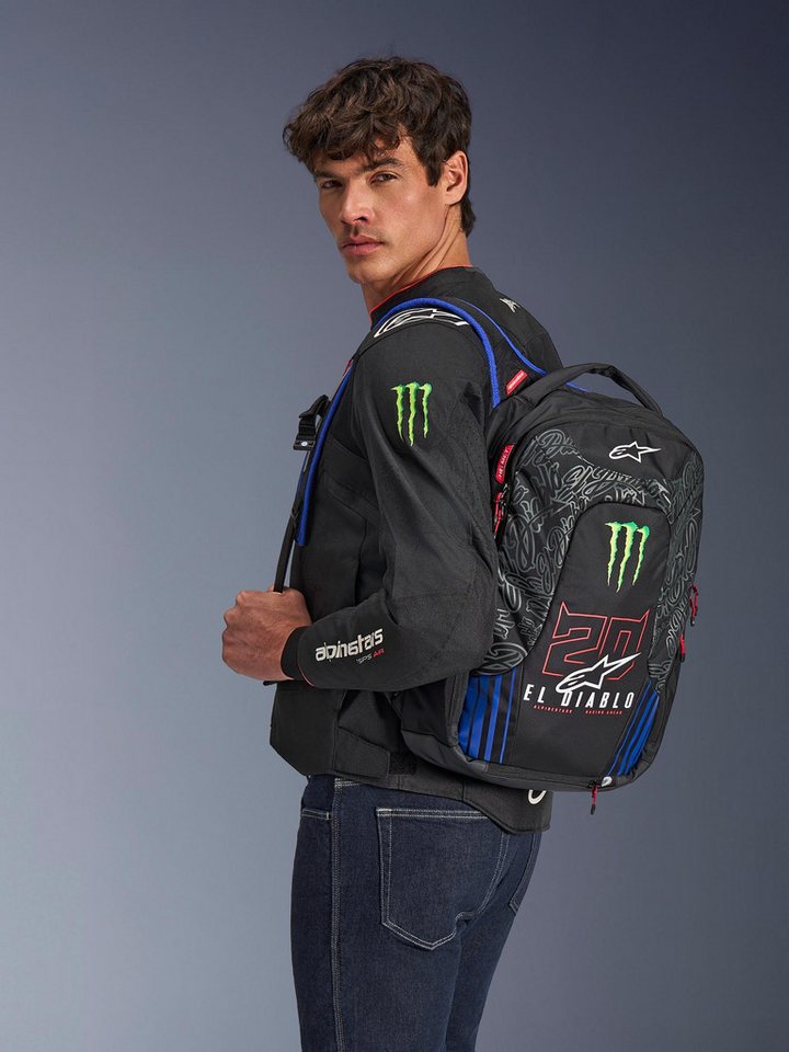 Alpinestars Rucksack FQ20 City Hunter V2 Monster Motorradrucksack, abnehmbare Trageriemen Bild 2