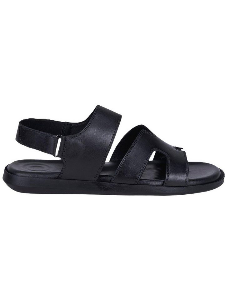 Desa DESA Herren-Ledersandalen mit Klettverschluss Badezehentrenner Bild 4