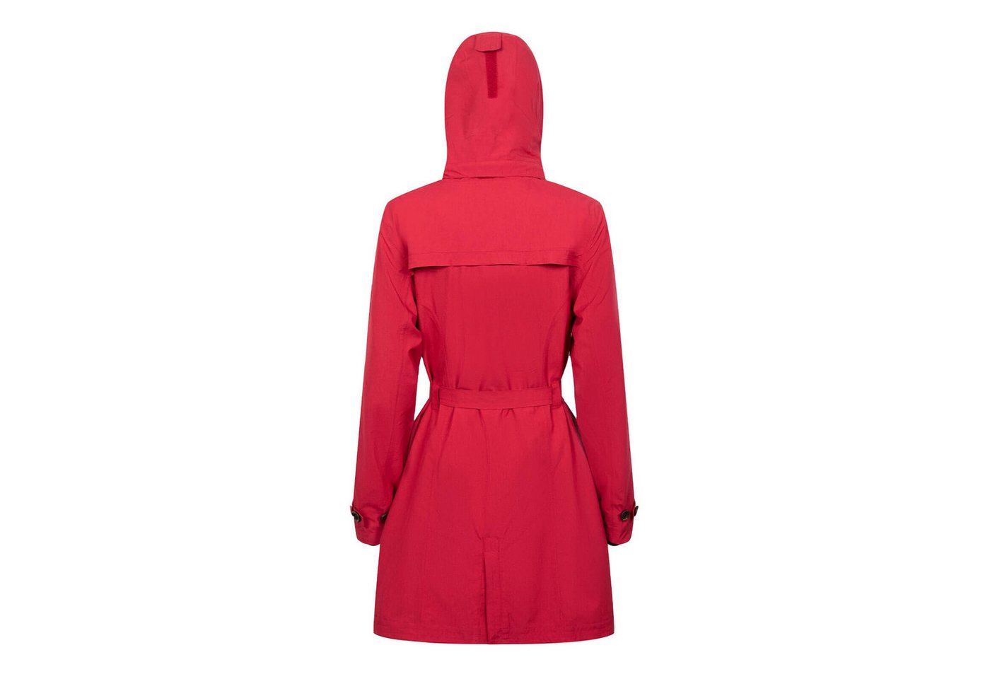 Blue Wave Funktionsmantel Damen Funktions-Trenchcoat Jennifer - Regenjacke Wasserdicht Winddicht Wassersäule 10000 mm, Verschweißte Nähte, Atmungsaktiv, Mesh-Futter