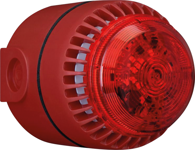 ROLPSBSVRLRD - Rolp Solista Beacon, rote Linse, rot, Deep Base