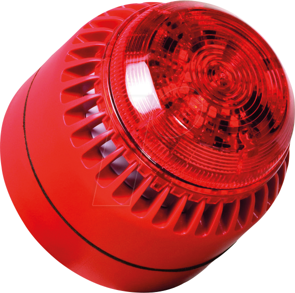 ROLPSBSVRLRS - Rolp Solista Beacon, rote Linse, rot, Shallow Base