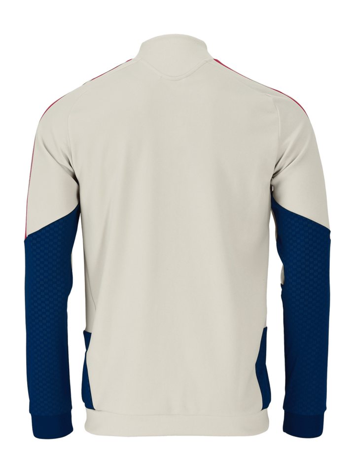 adidas Performance Trainingsjacke FC Bayern München, Trainingsjacke Teamline, Herren, Off white