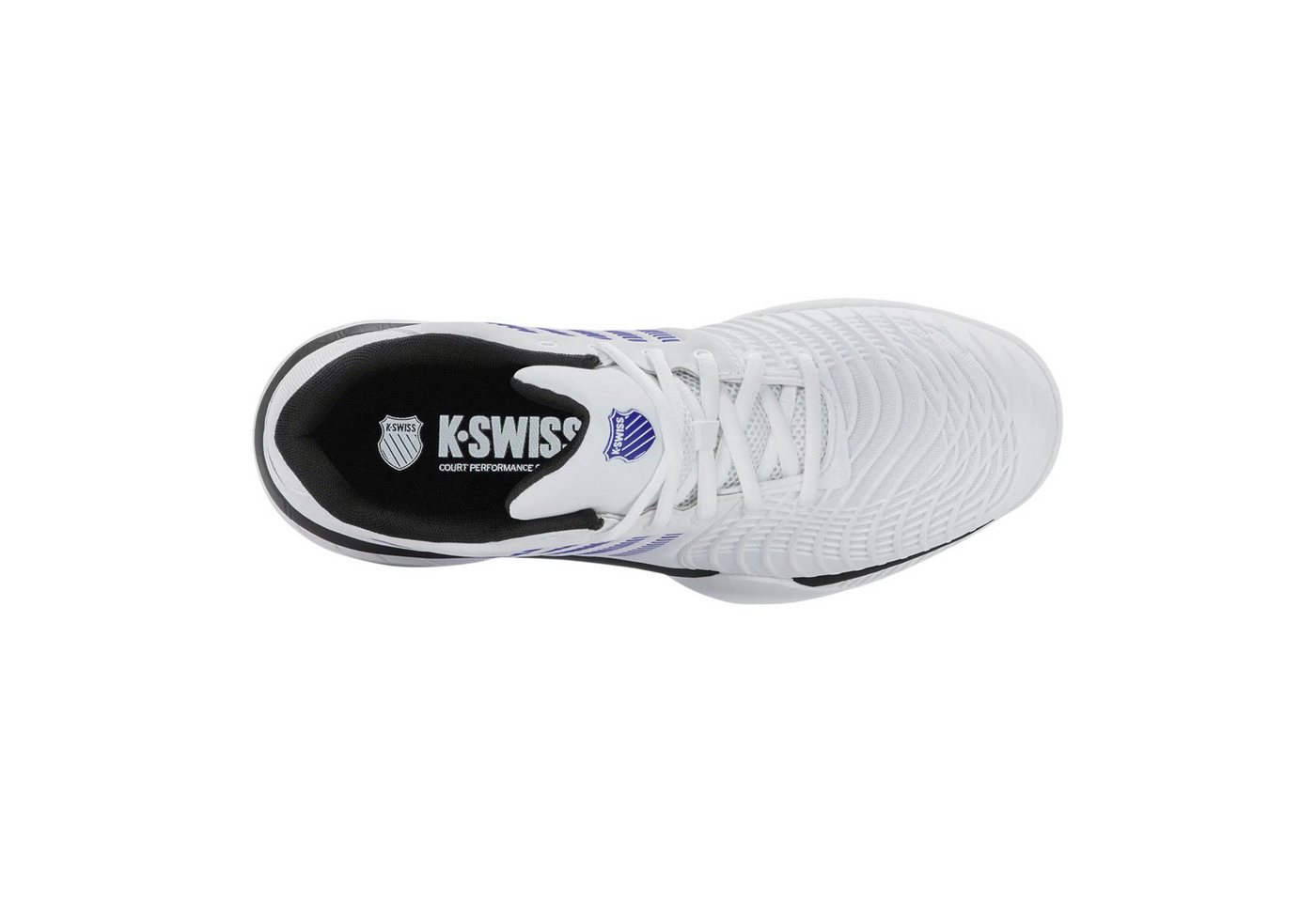 K-Swiss Performance Express Light 3 Allcourt 2026 weiss/blau/schwarz Herren Tennisschuh Bild 3