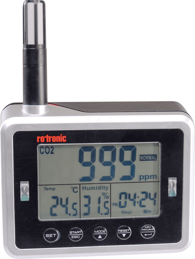 ROT CL11 - Messgerät CO2, Feuchte, Temperatur