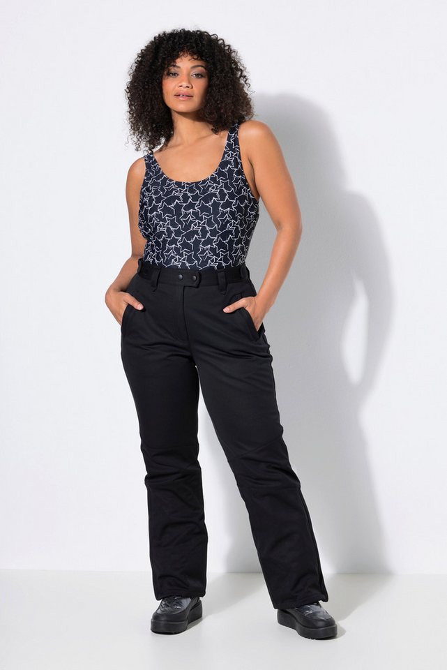 Ulla Popken Funktionshose Softshellhose wasserabweisend Klettriegel Bild 3