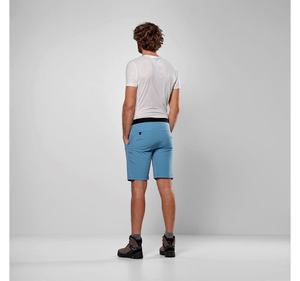 Salewa Trekkinghose Trekking-Wanderhose Puez 4 Short (4-Wege-Stretch) kurz blau Herren Bild 3