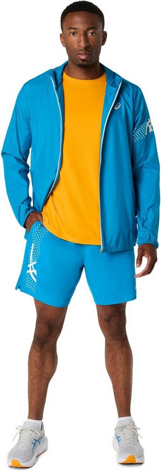 Asics Laufhose ICON 7IN SHORT AEGEAN BLUE/CREAM Bild 5