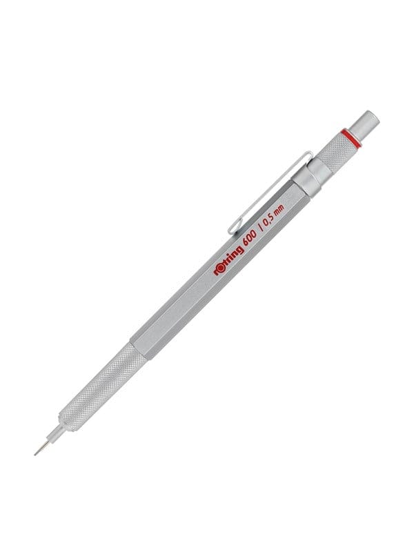 ROTRING 1904445 - rOtring 600 Druckbleistift, 0,5mm, silber
