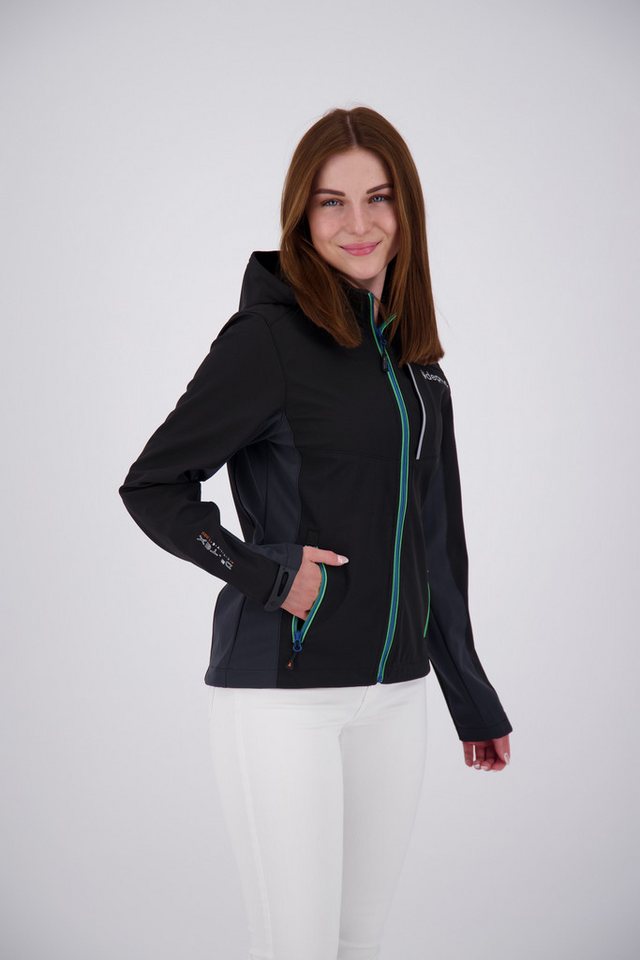 DEPROC Active Outdoorjacke NUNAVUT OS NEW WOMEN Softshelljacke Funktionsjacke auch in großen Größen erhältlich