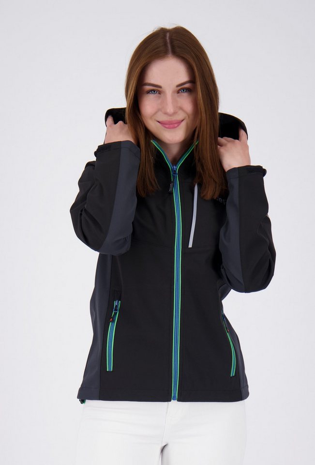 DEPROC Active Outdoorjacke NUNAVUT OS NEW WOMEN Softshelljacke Funktionsjacke auch in großen Größen erhältlich Bild 4