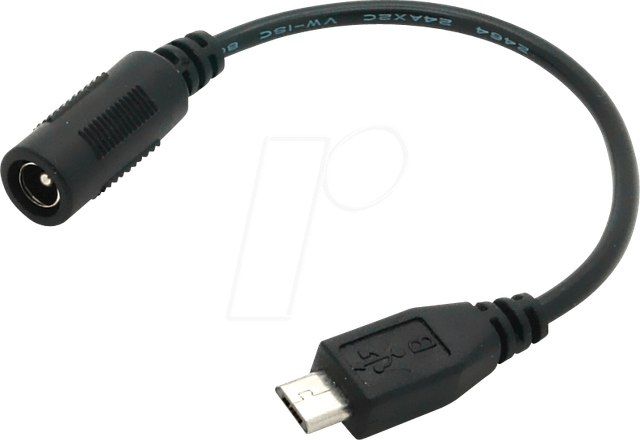 RPI DC-MICRO USB - Raspberry Pi - Adapter DC auf micro USB B-Stecker