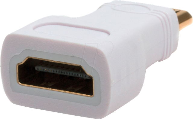 RPI MINI-HDMI 2 - Raspberry Pi - Kabel, mini-HDMI auf HDMI, Adapter, weiß