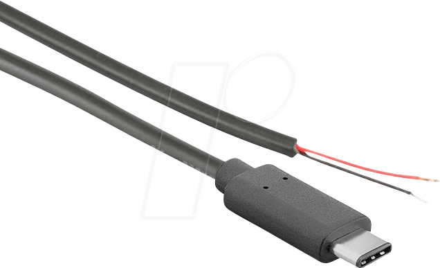 RPI USB-C 100 - Raspberry Pi - USB-C auf offene Enden, max. 2 A, 1m
