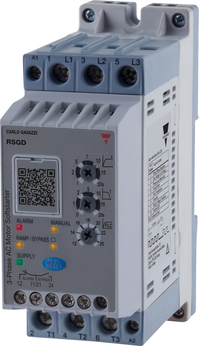 RSGD4025E0VD200 - Sanftanlasser Typ RSGD, 3-pol, 25 A