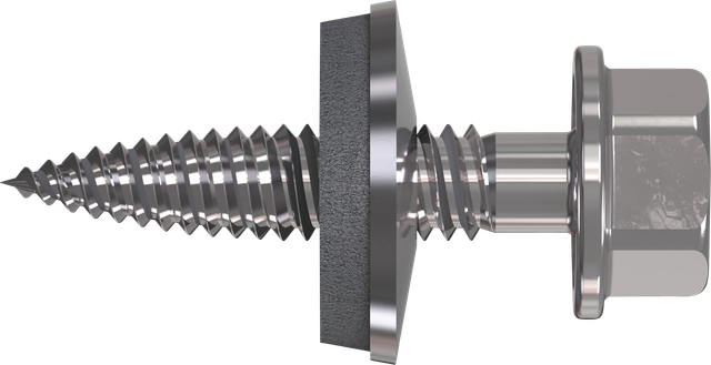 RST 67075/3 - RP-T2 SW 8 EPDM Scheibe 14 mm, 4,5 x 22, Bimetall A2, 100 Stück
