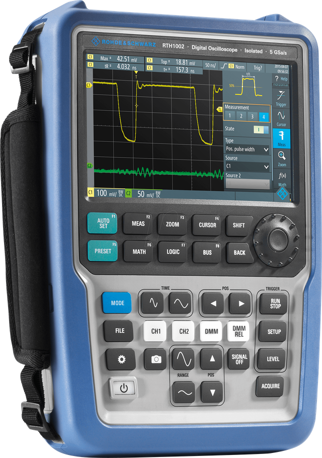 RTH 1004 - Handheld-Oszilloskop RTH1004, 60 MHz, 4 Kanäle