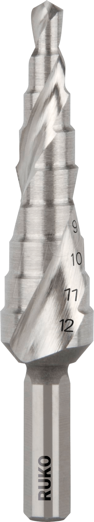 RUKO 101050-9 - Stufenbohrer, 4,0 - 12,0 mm