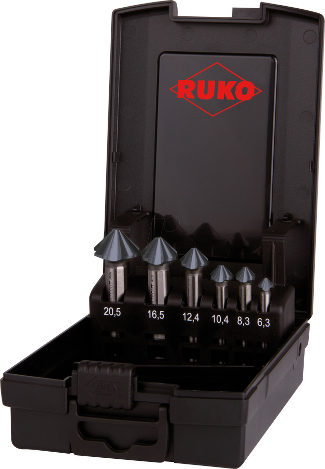 RUKO 102890PRO - UC Senkersatz 4S HSS RUnaTEC, 6-teilig