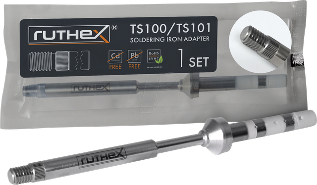 RX-LOE-AD-001 - 3D Druck, Lötkolbenadapter für TS100/TS1001
