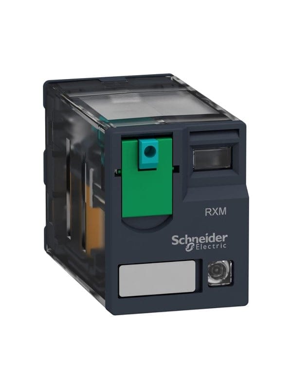 RXM2AB2BD - Miniatur Industrie-Relais, 2 Wechsler, 24 V, 12 A