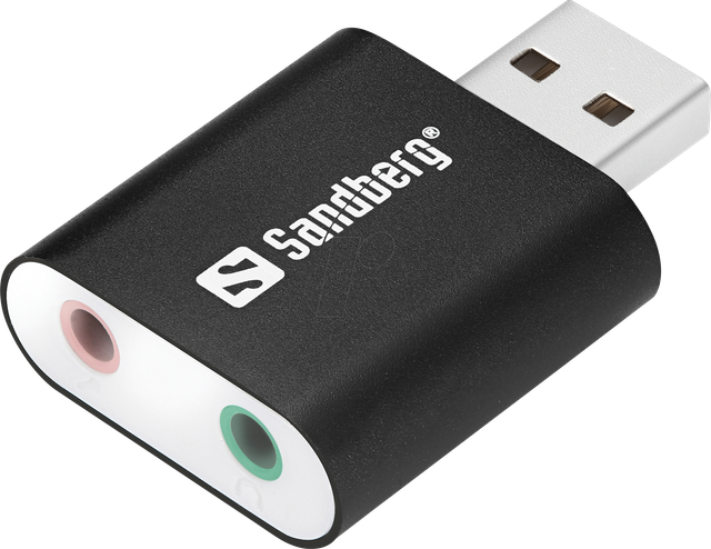 SANDBERG 133-33 - Adapter USB-A Stecker > Audio 3,5mm