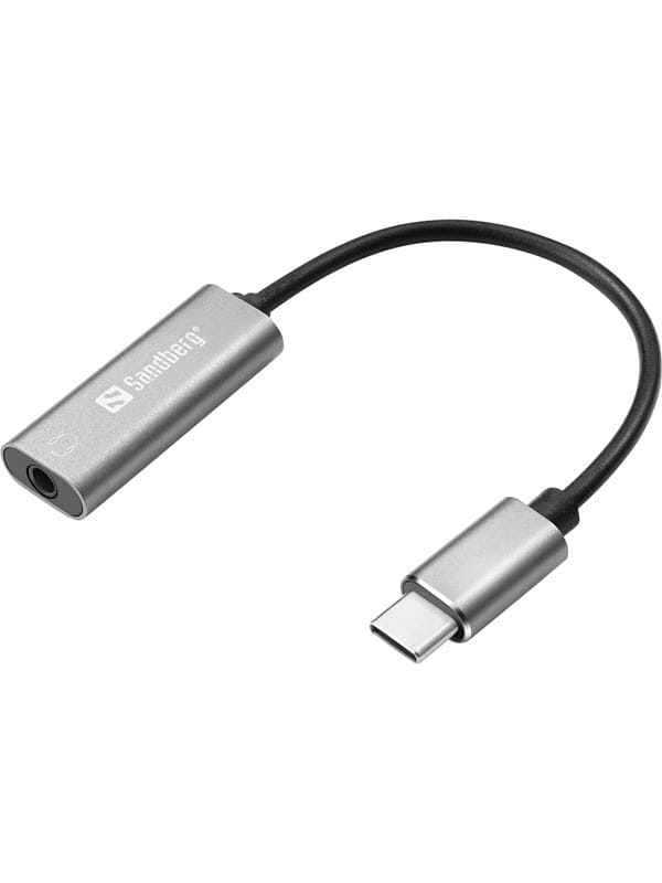 SANDBERG 136-27 - Audio Adapter USB Type-C - Klinkenbuchse 3,5mm