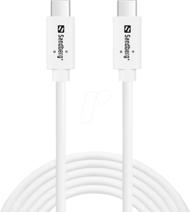SANDBERG 136-54 - Sync- & Ladekabel, USB-C > USB-C, 2m