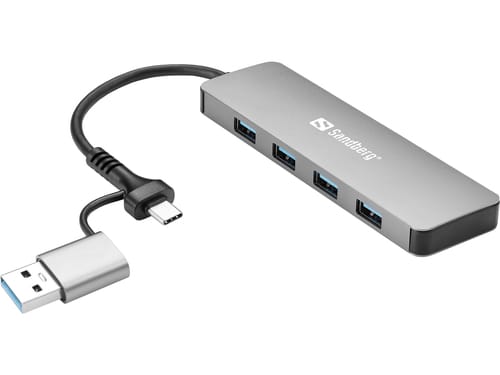 SANDBERG 136-63 - USB 3.0 Hub, 4x USB-A