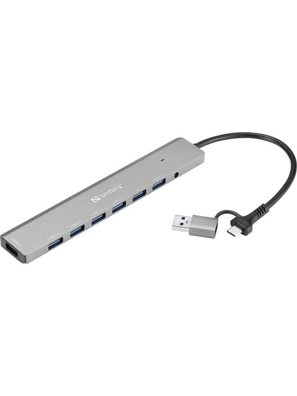 SANDBERG 136-66 - USB 3.0 Hub, 7x USB-A