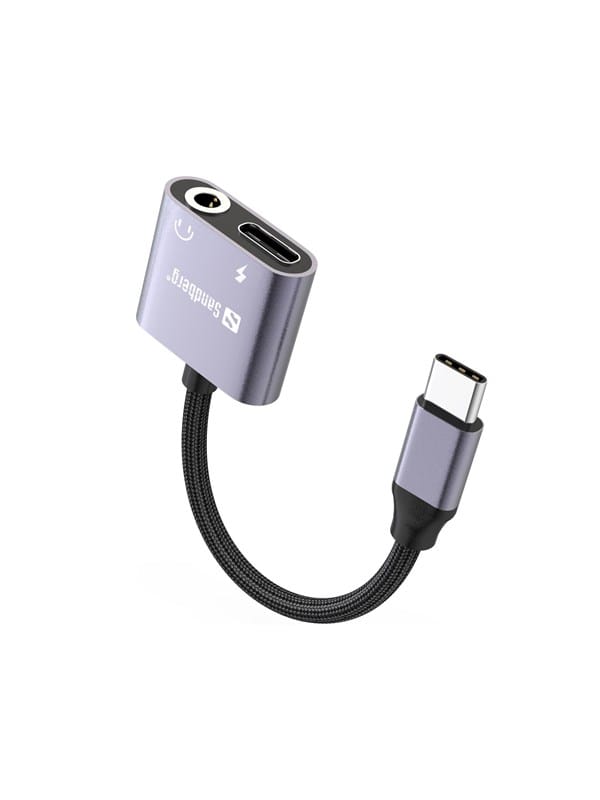 SANDBERG 136-67 - Adapter USB-C Stecker > Audio 3,5mm