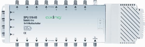 SAT SPU516-05 - Multischalter, 5 / 16, Basic-Line