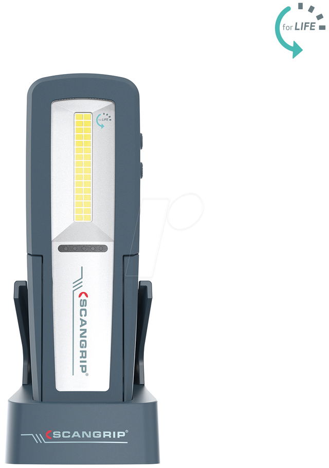 SCANGRIP 03.6208 - LED-Arbeitsleuchte UNIFORM, 500 lm, Akku, mit Ladestation