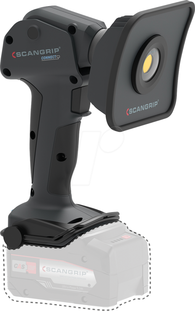 SCANGRIP 3.5694C - LED-Arbeitsleuchte MULTILIGHT FLOOD CONNECT , 1500 lm